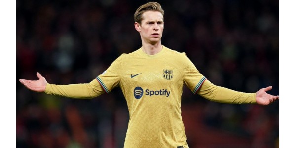 Frenkie de Jong não melhorou sua força quando ingressou no FC Barcelona Frenkie de Jong não melhorou sua força quando ingressou no FC Barcelona